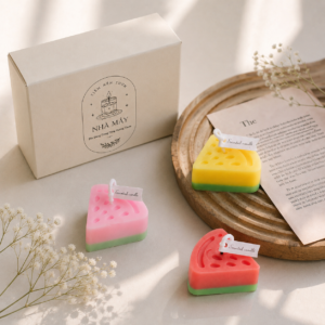 Nến thơm bánh Dưa hấu